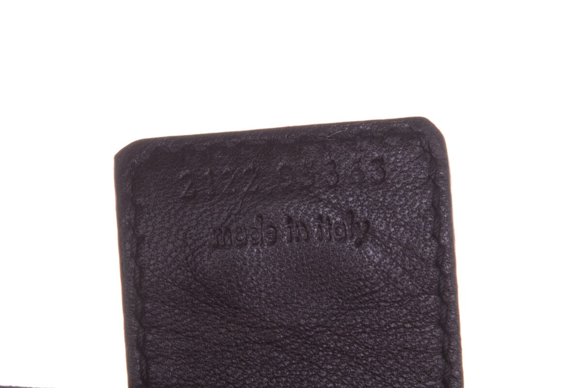 YSL Vintage Black Lambskin & Horn Handle Handbag