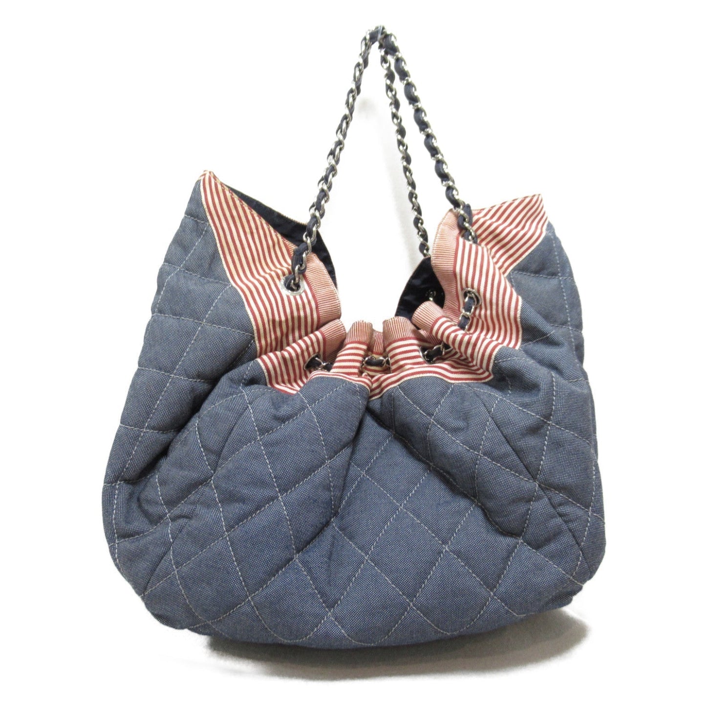 CHANEL CHANEL Coca-Cola GM Shoulder Bag Shoulder Bag Denim Blue Indigo Blue/Red/White A46887