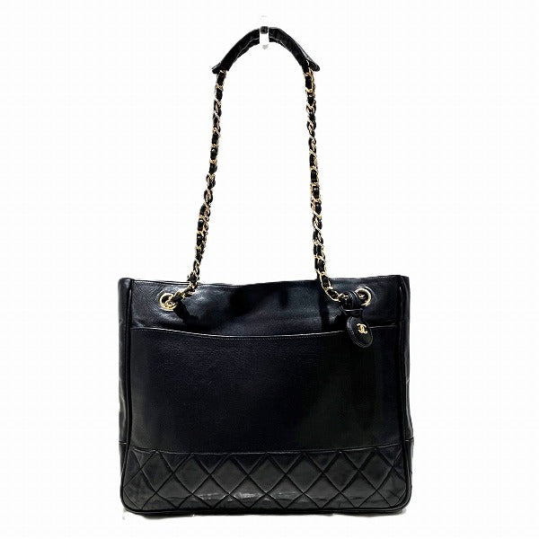 Chanel Chain Shoulder Bag Leather 2way Bag