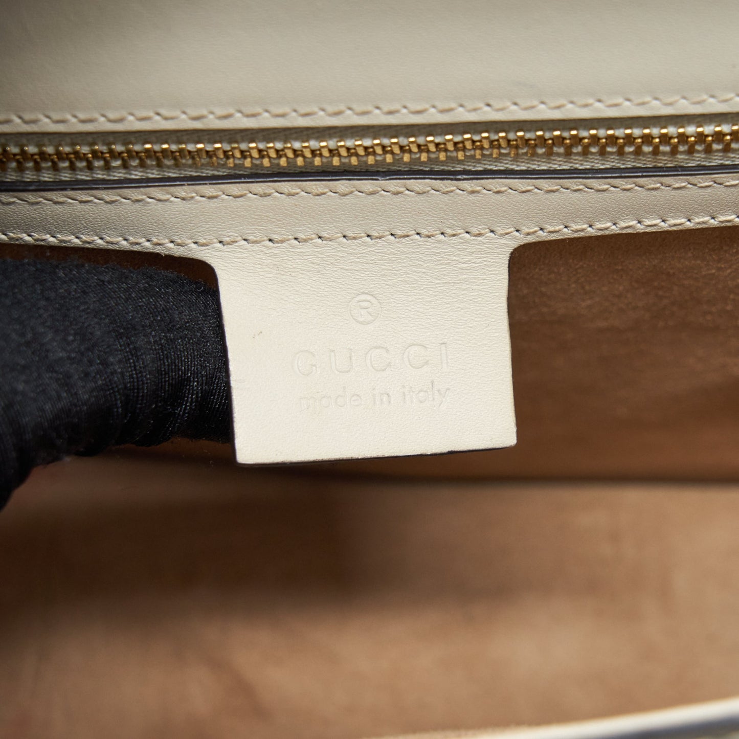 Gucci Small Sylvie Shoulder Bag White