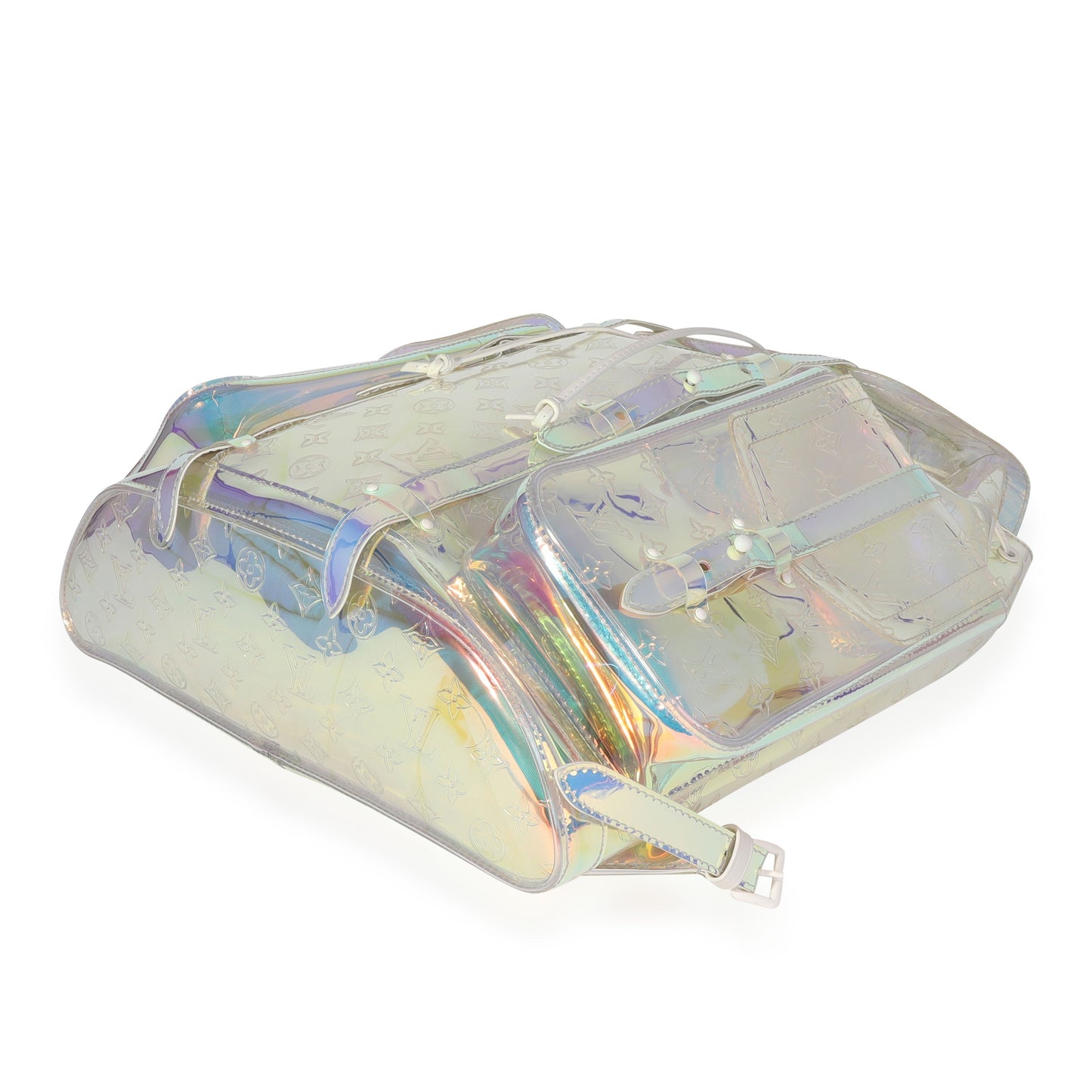 LOUIS VUITTON x Virgil Abloh PVC Prism Christopher Backpack