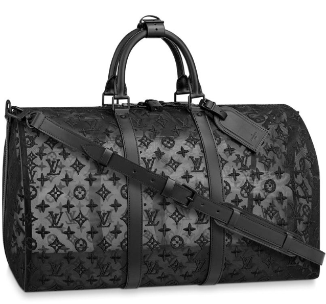 Louis Vuitton Abloh Keepall Bandouliere 50 Mesh Monogram