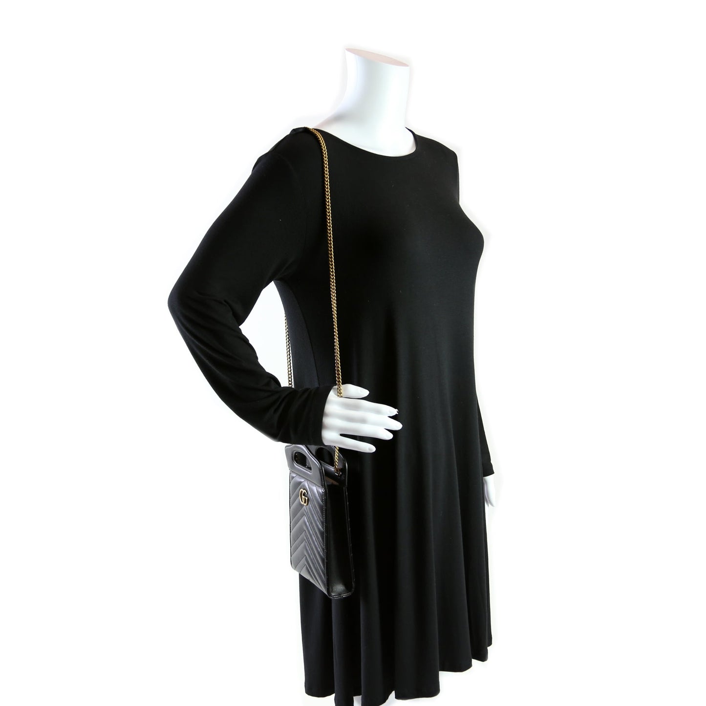 699756 Gucci Marmont Top Slip Handle Bag