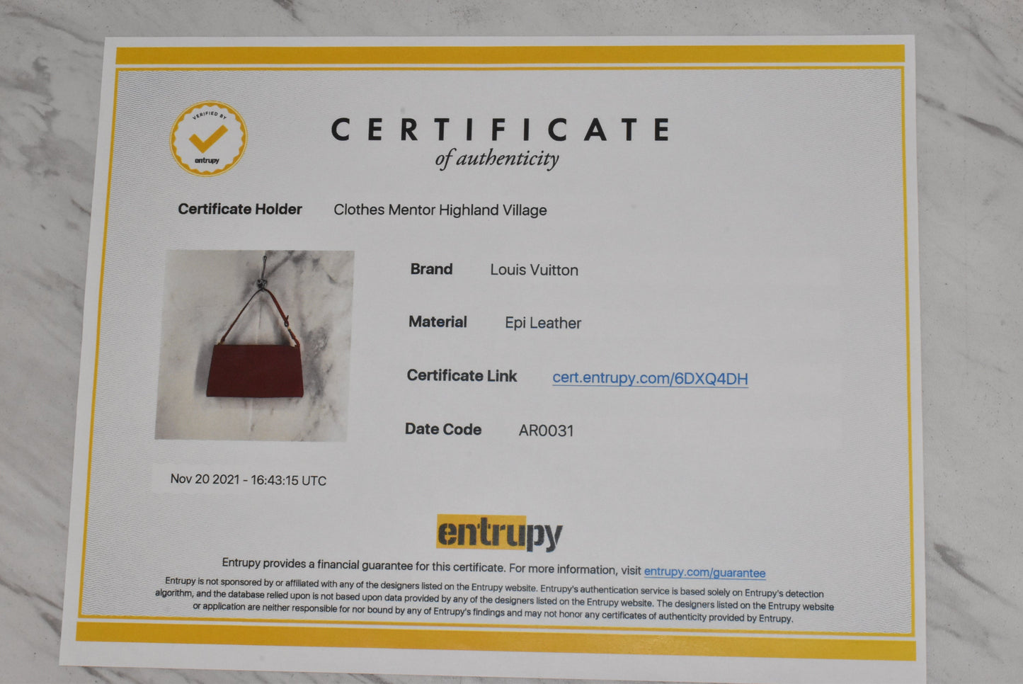 Handbag Designer By Louis Vuitton Size: Small