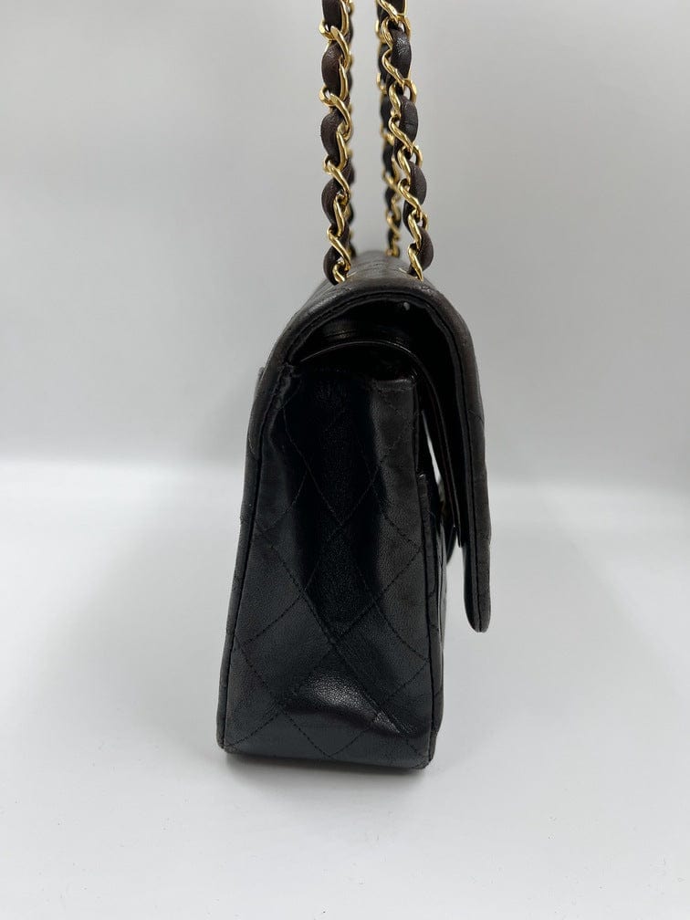 Chanel Classic Flap Medium Lambskin Gold Shoulder Bag
