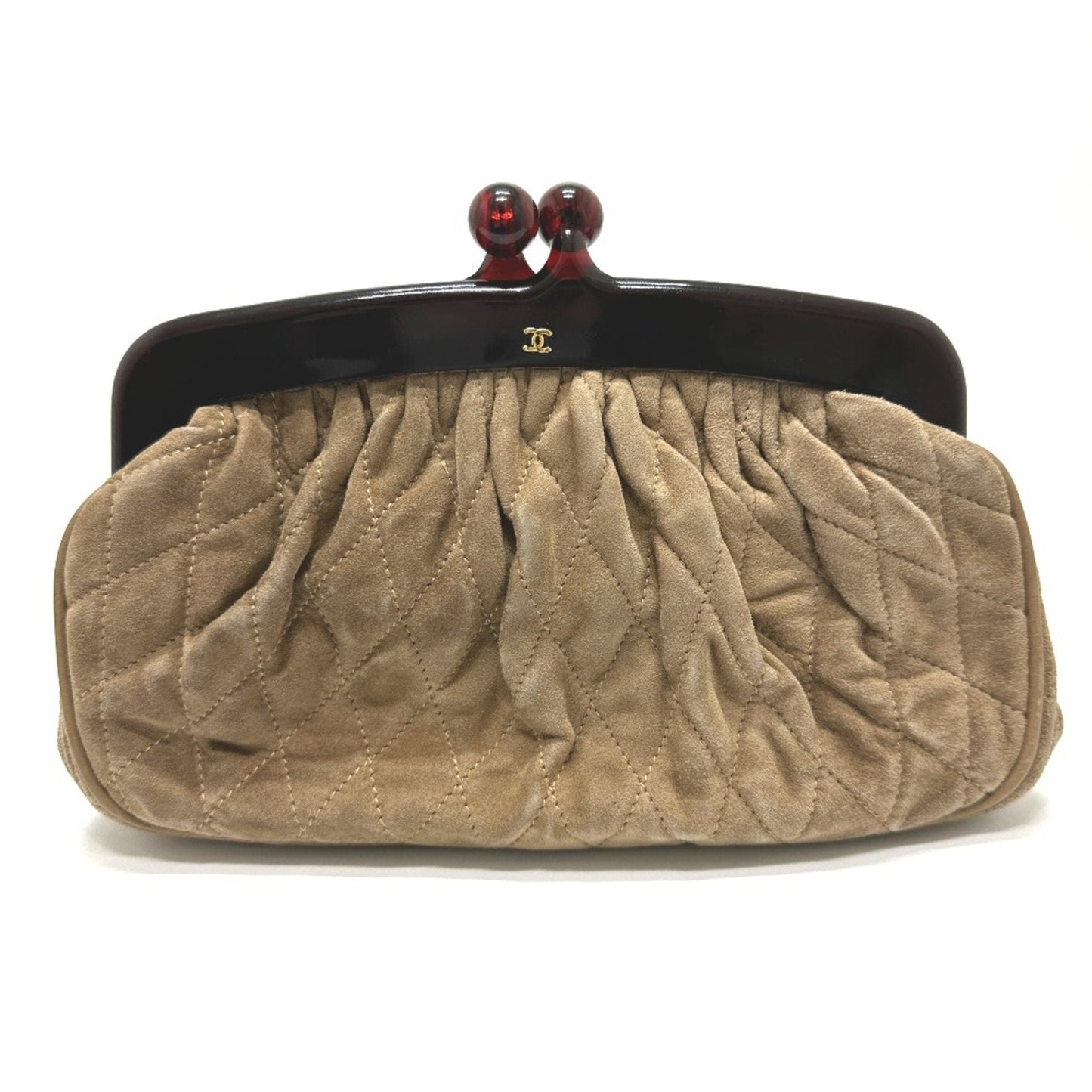 Chanel CC Mark Pouch Brown