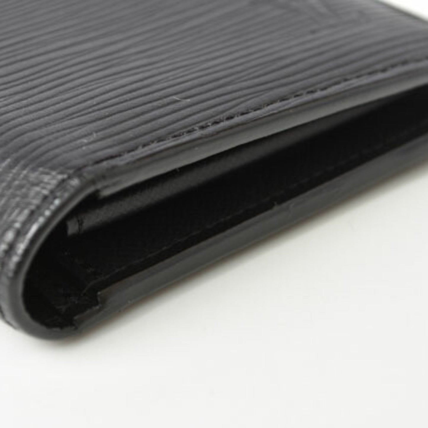 LOUIS VUITTON Wallet Men's Long Portefeuille Brother Epi Noir M60622