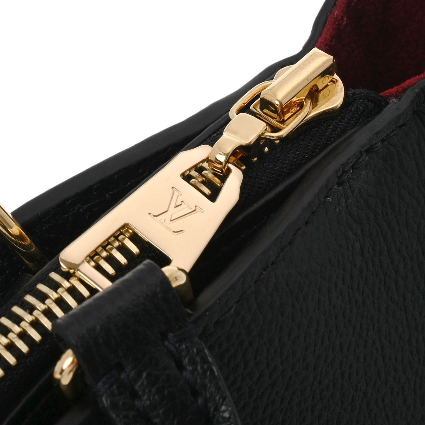 LOUIS VUITTON Monogram Emplant Petit Palais PM Noir M58916 Women's Bag