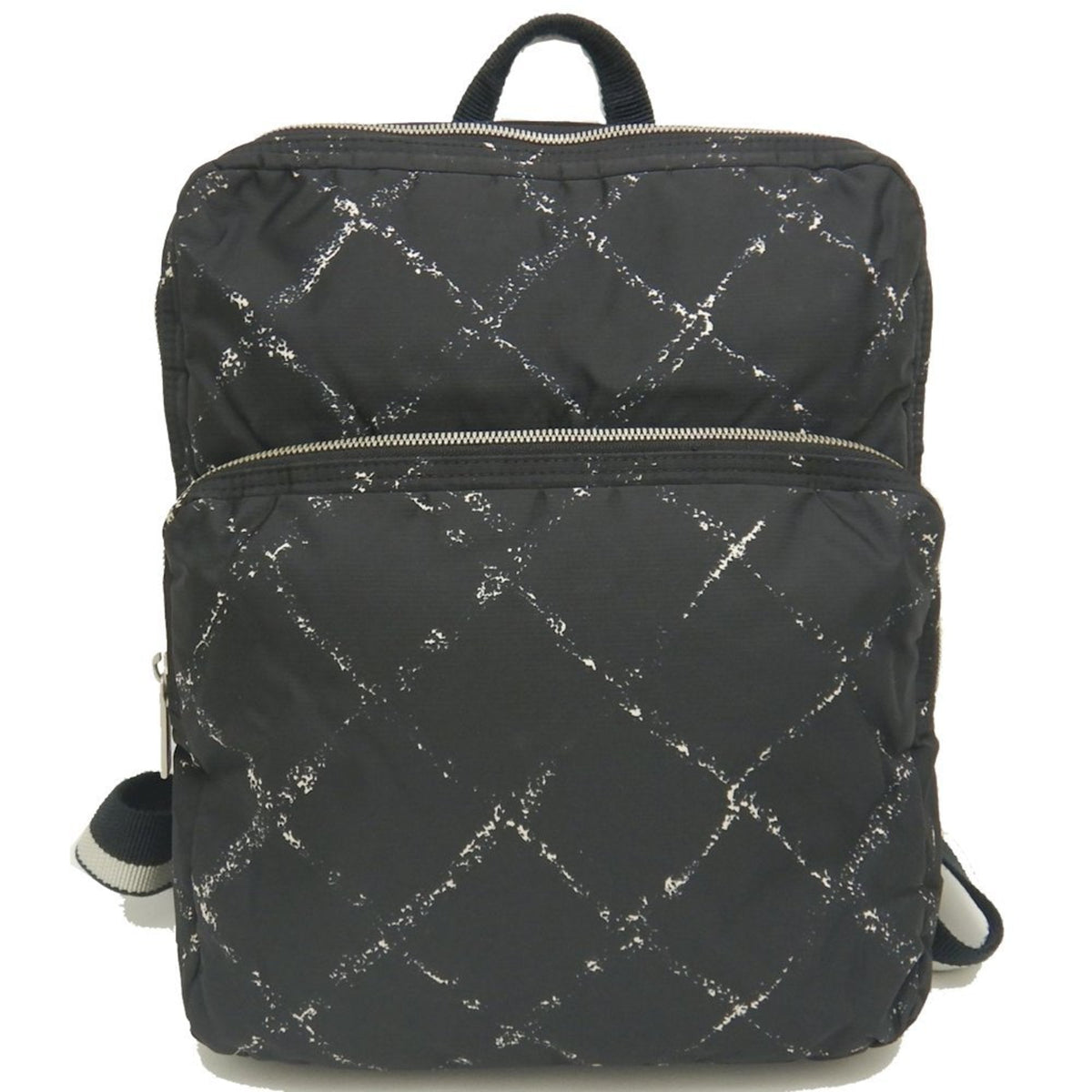 CHANEL Chanel Backpack Travel Line Nylon Black 251953