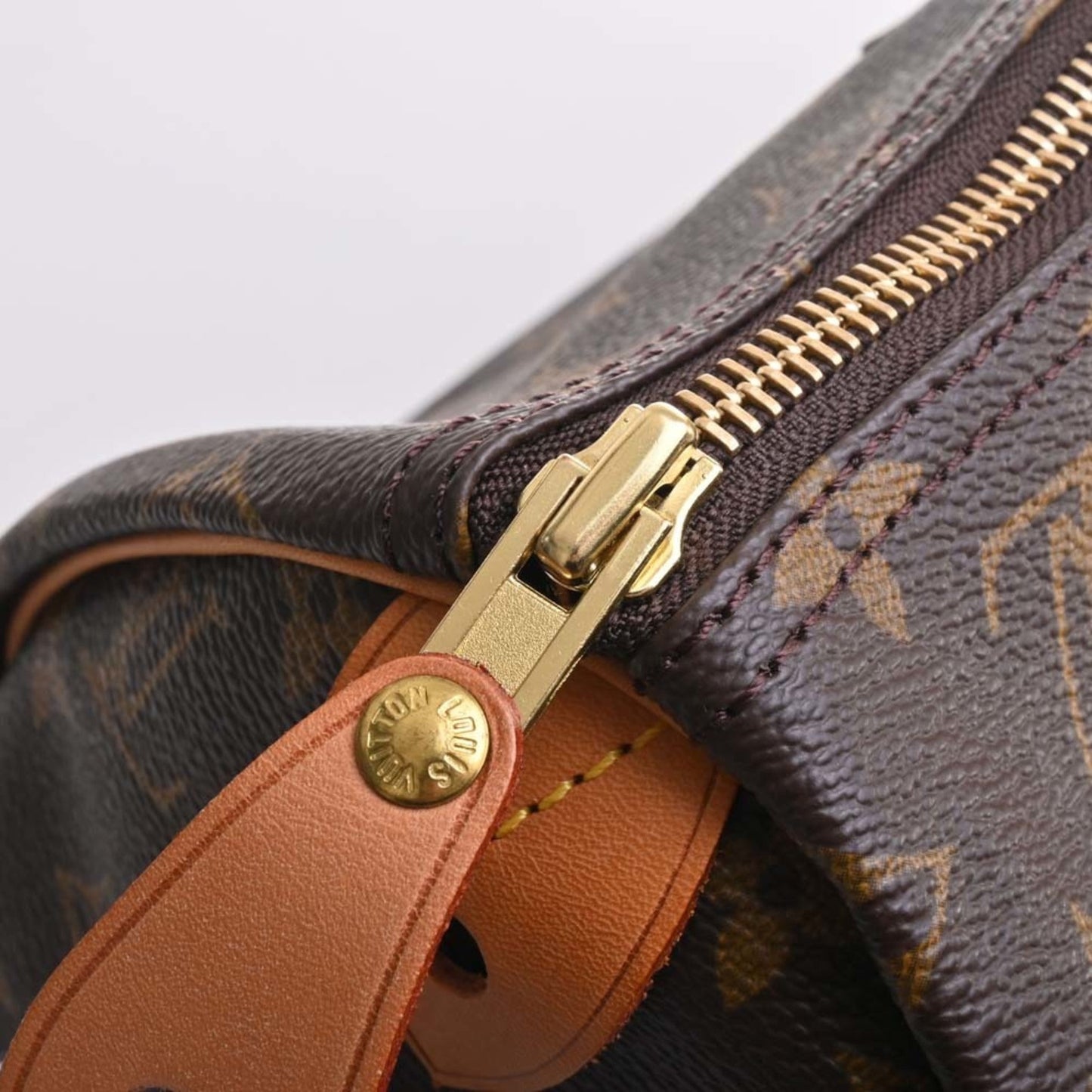 LOUIS VUITTON Monogram Speedy 40 Handbag Boston Bag M41522 Brown Women's