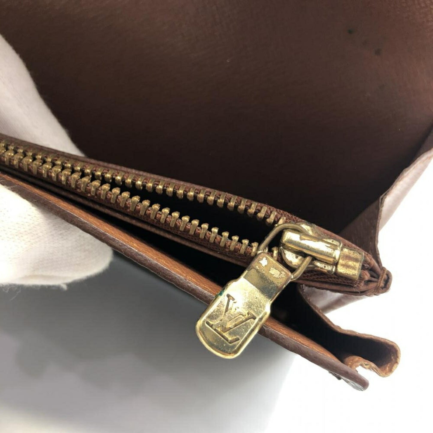 LOUIS VUITTON pochette portomone credit long wallet