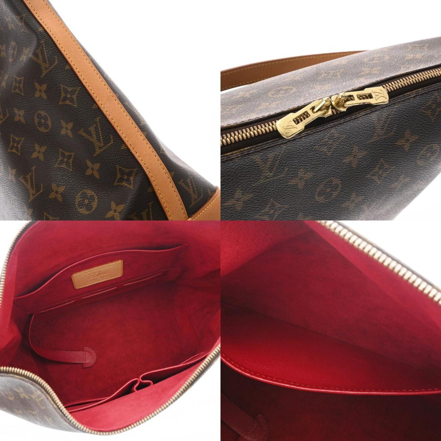 LOUIS VUITTON Monogram Amfar Three Vanity Star Brown M47275 Women's Canvas Shoulder Bag