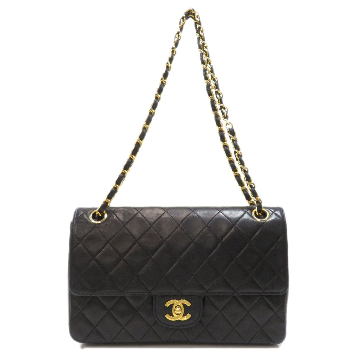 Chanel Chain Shoulder Matelasse Bag Calfskin Women's