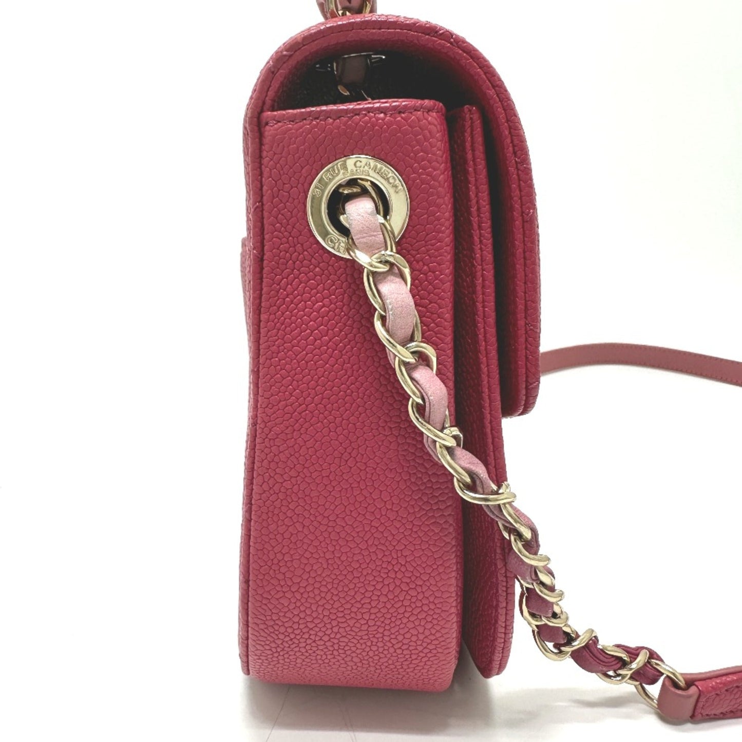 Chanel Leather Pink Shoulder Bag