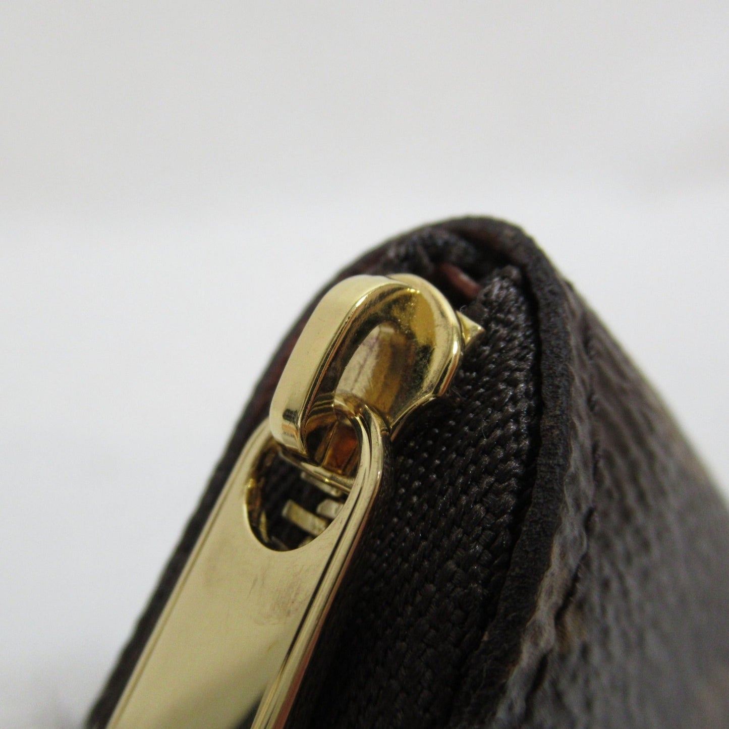 LOUIS VUITTON Zippy coin purse Brown Monogram PVC coated canvas M60067