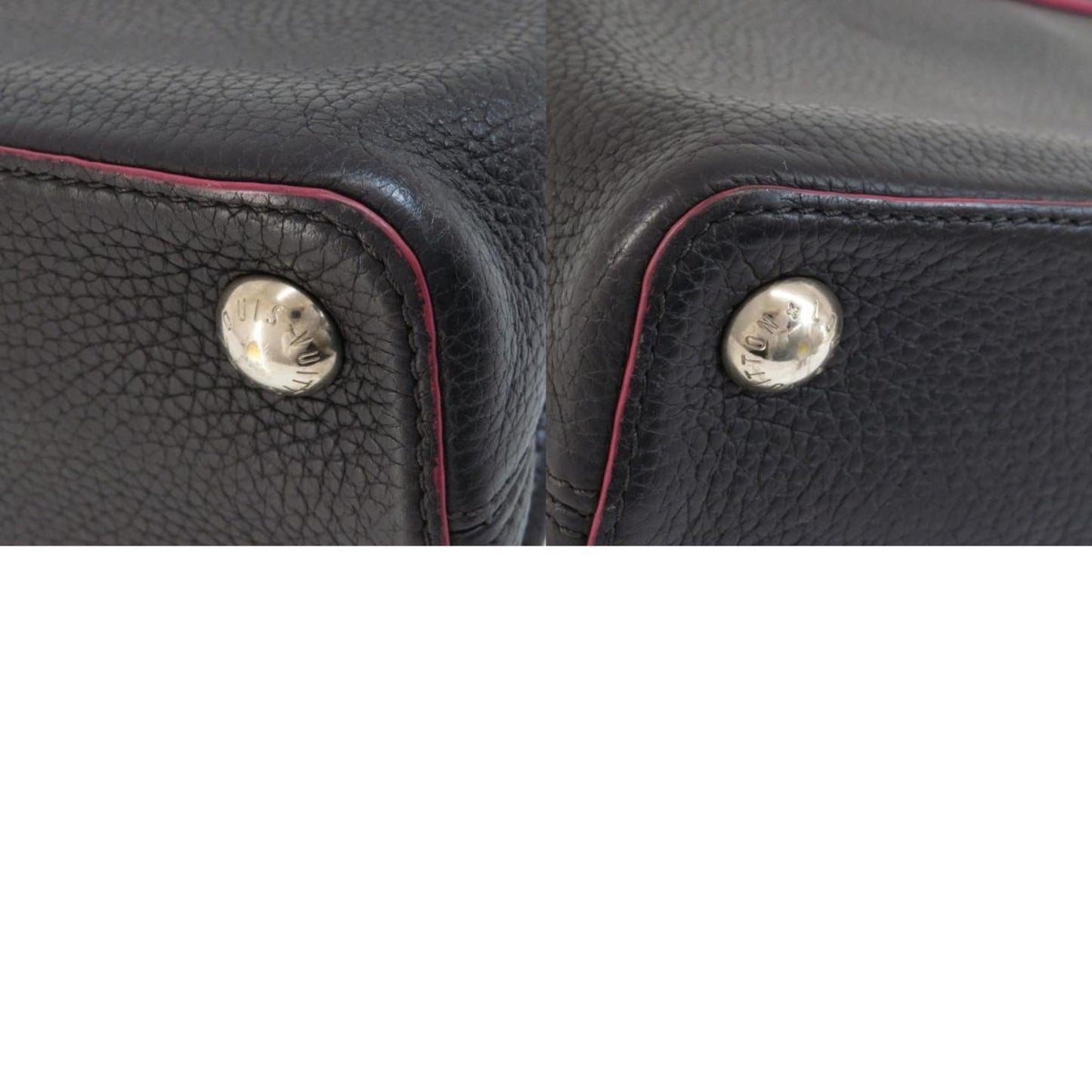 LOUIS VUITTON M94517 Capucines BB Handbag Taurillon Leather Ladies