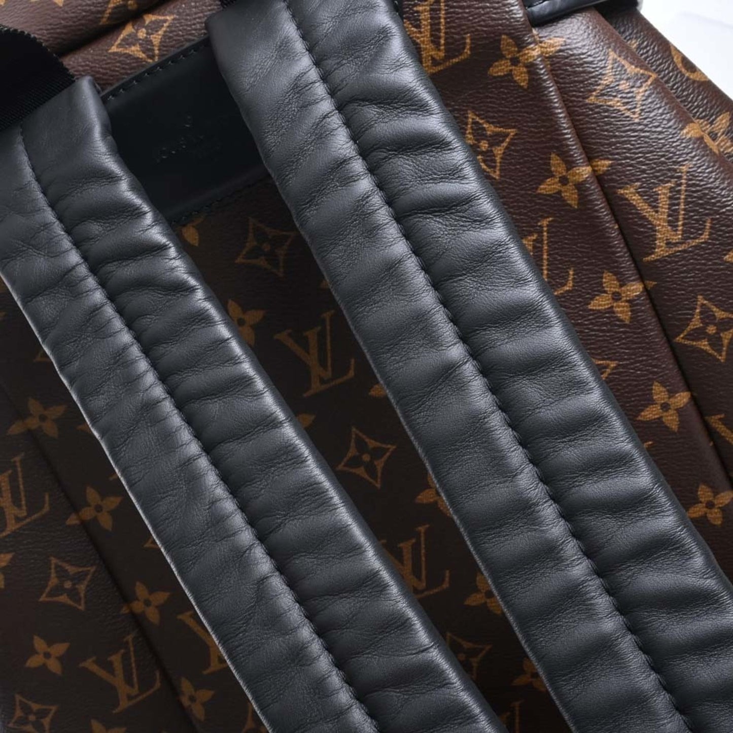 LOUIS VUITTON Monogram Macassar Backpack Rucksack M43422 Brown Women's