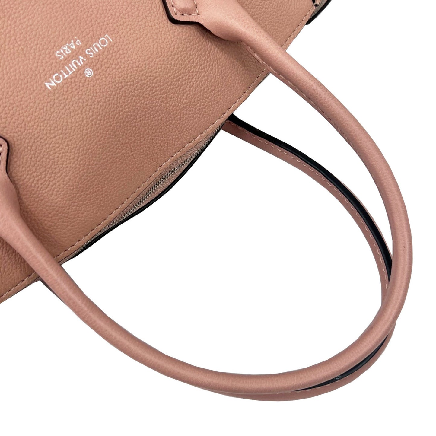 LOUIS VUITTON Lockit MM Parnacea Handbag Shoulder Bag M94594 AR4124 Leather Magnolia Pink Series Silver Hardware Women's