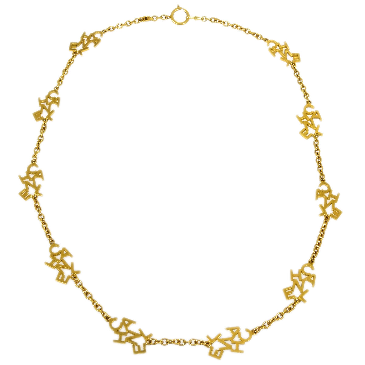 Chanel Chain Necklace Gold