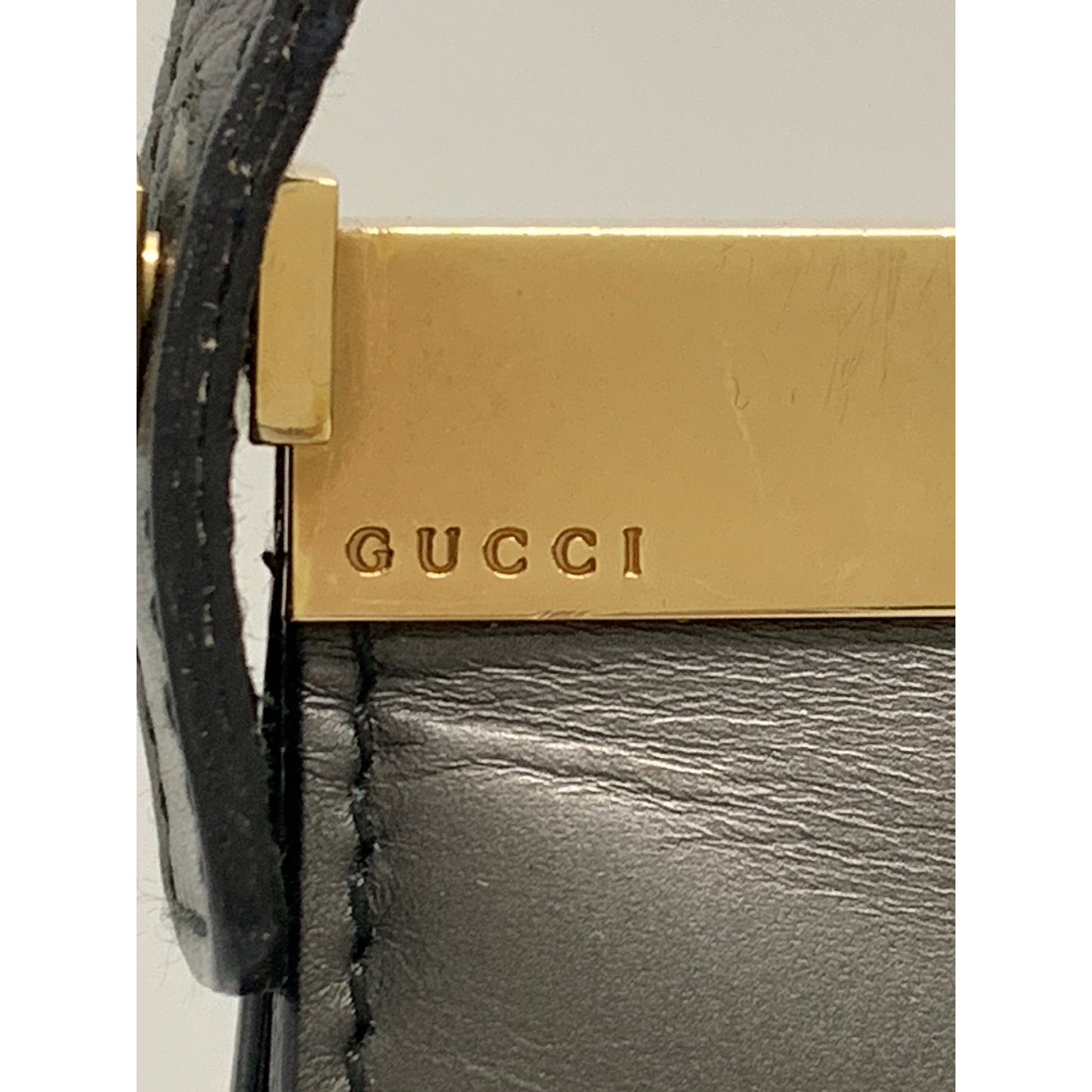 GUCCI Cross Body Bag/BLK/Leather/001 2058 1920