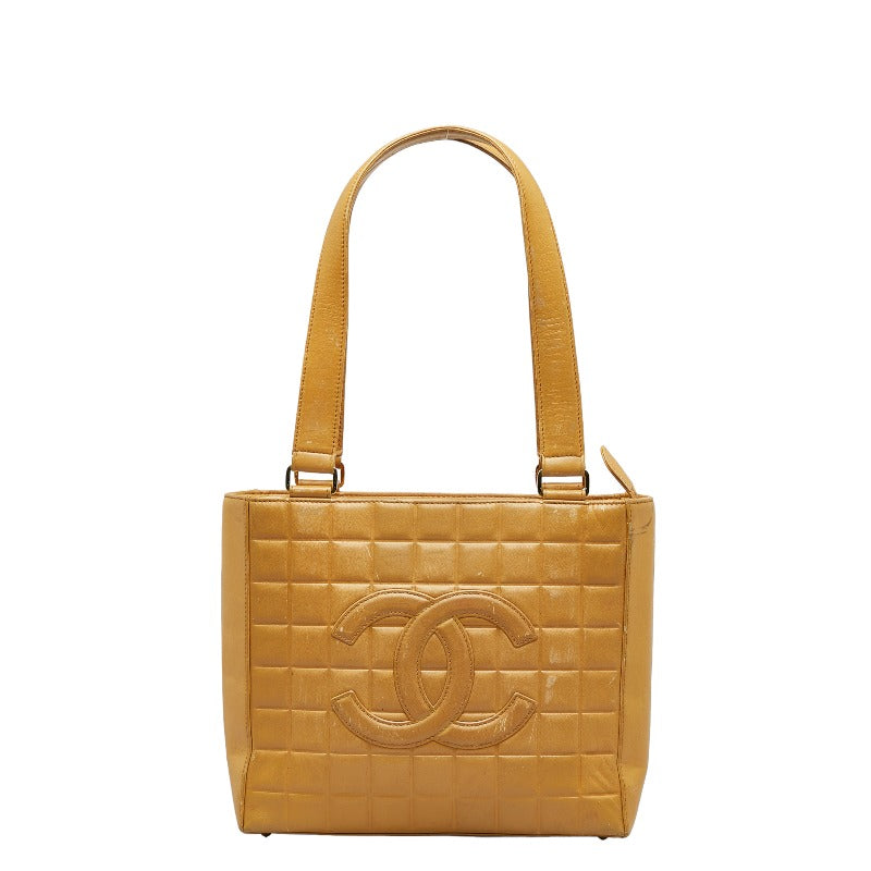 Chanel Choco Bar Leather Shoulder Bag