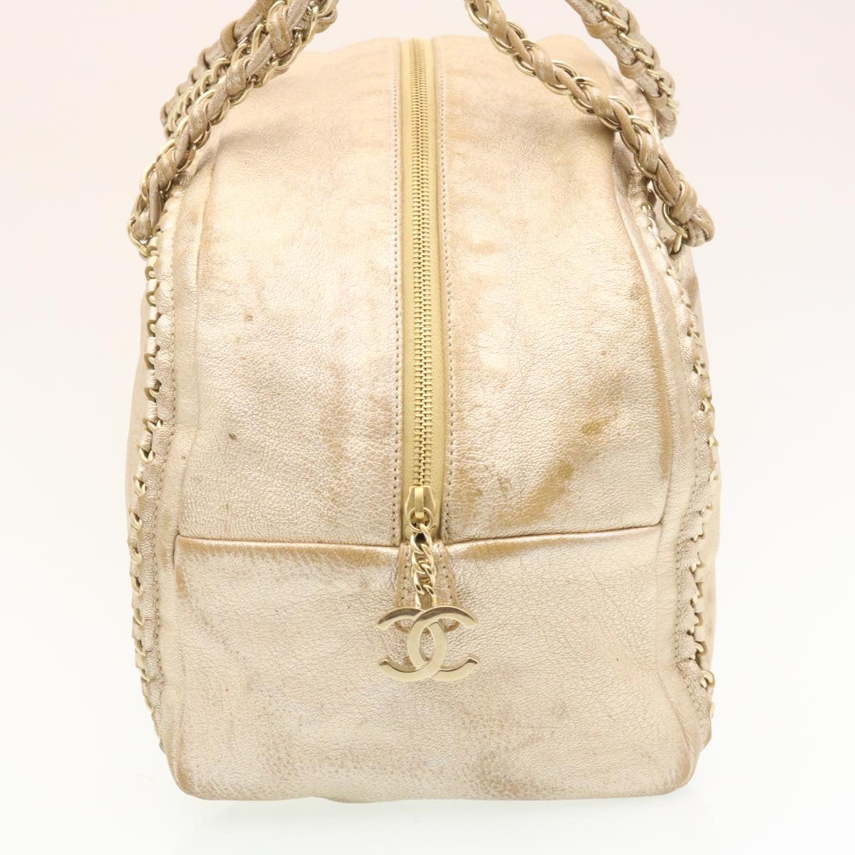 Chanel Leather White Elegant Tote Bag 3