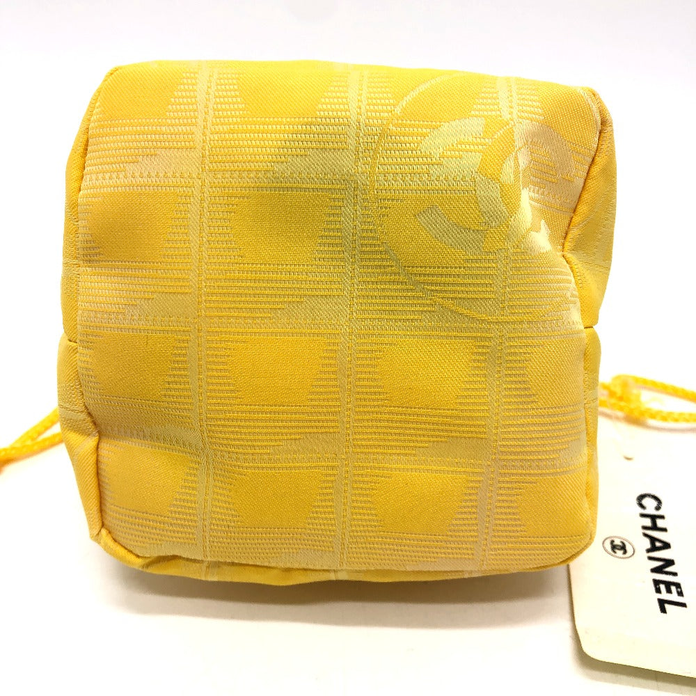 Chanel 30 Canvas Yellow Clutch