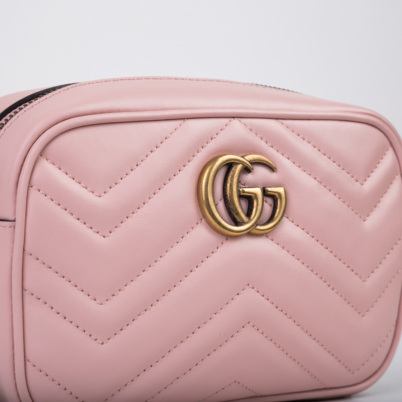 Gucci Mini Quilted Crossbody Marmont Bag