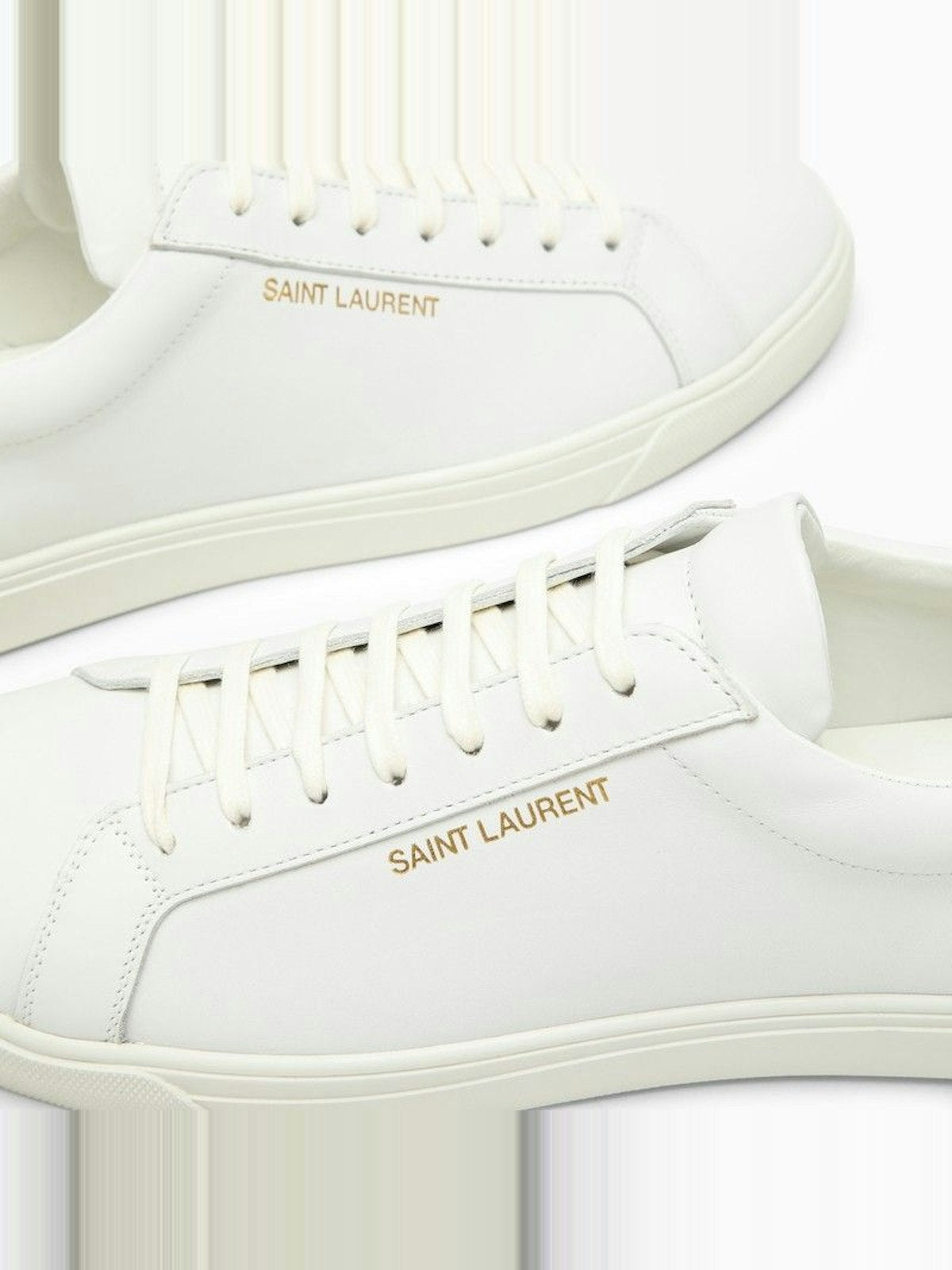 ANDY WHITE LEATHER TRAINER