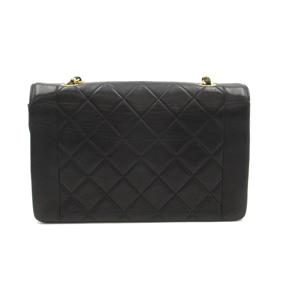 Chanel Chanel Diamond Flap Matrasse Chain Shoulder Bag Black A01165