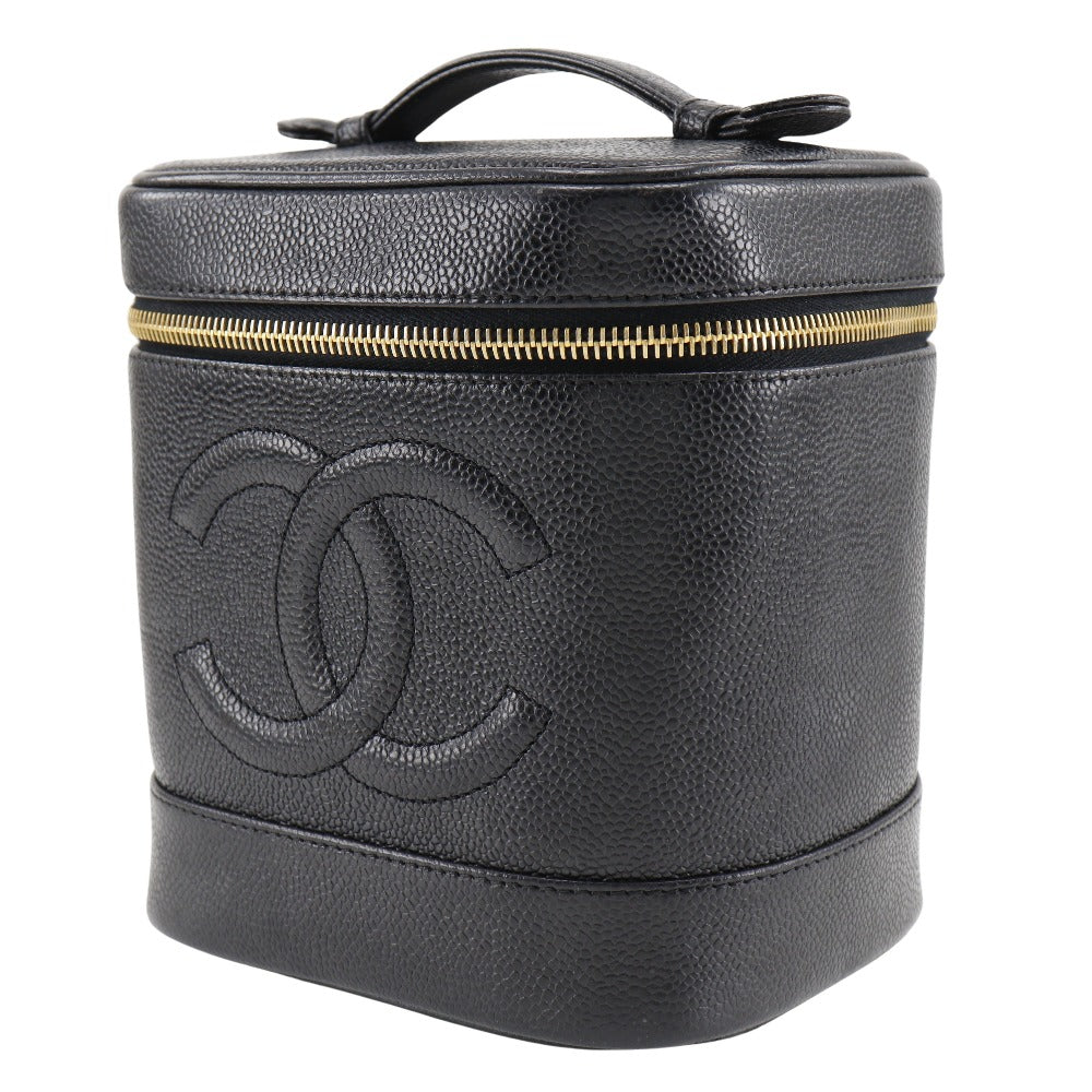Chanel Chanel Vanity Handbag Caviar S 2002 French Handbag Vanity Vanity Ladies