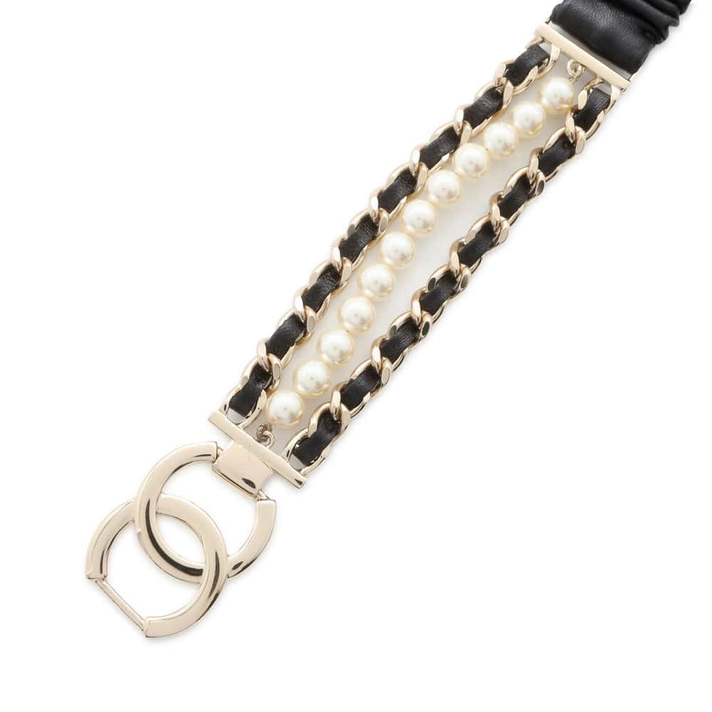 Chanel Lambskin Black Elegant Handbag 8