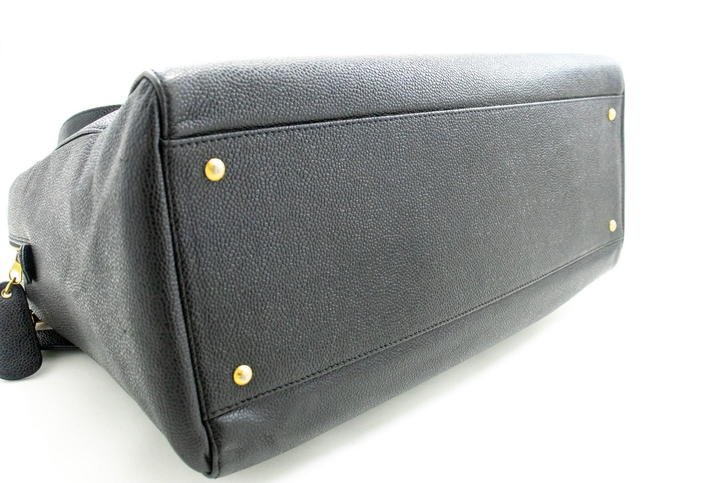 Chanel Large Leather Black Shoulder Bag