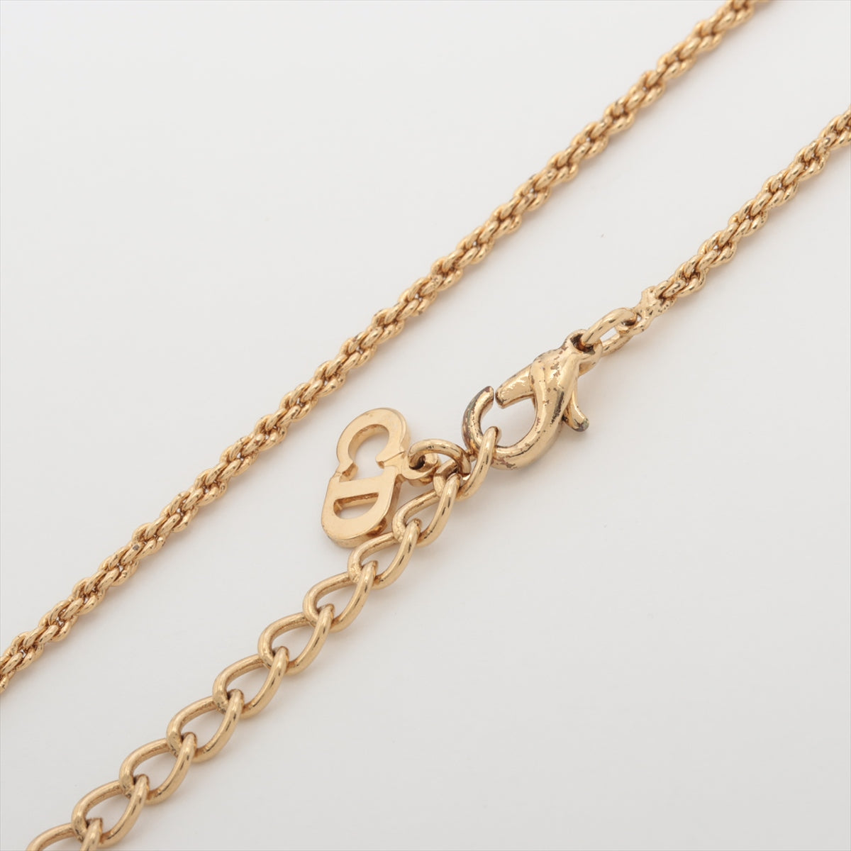 ITEM 4 - Dior CD Heart Crystals Necklace (Costume Jewellery)