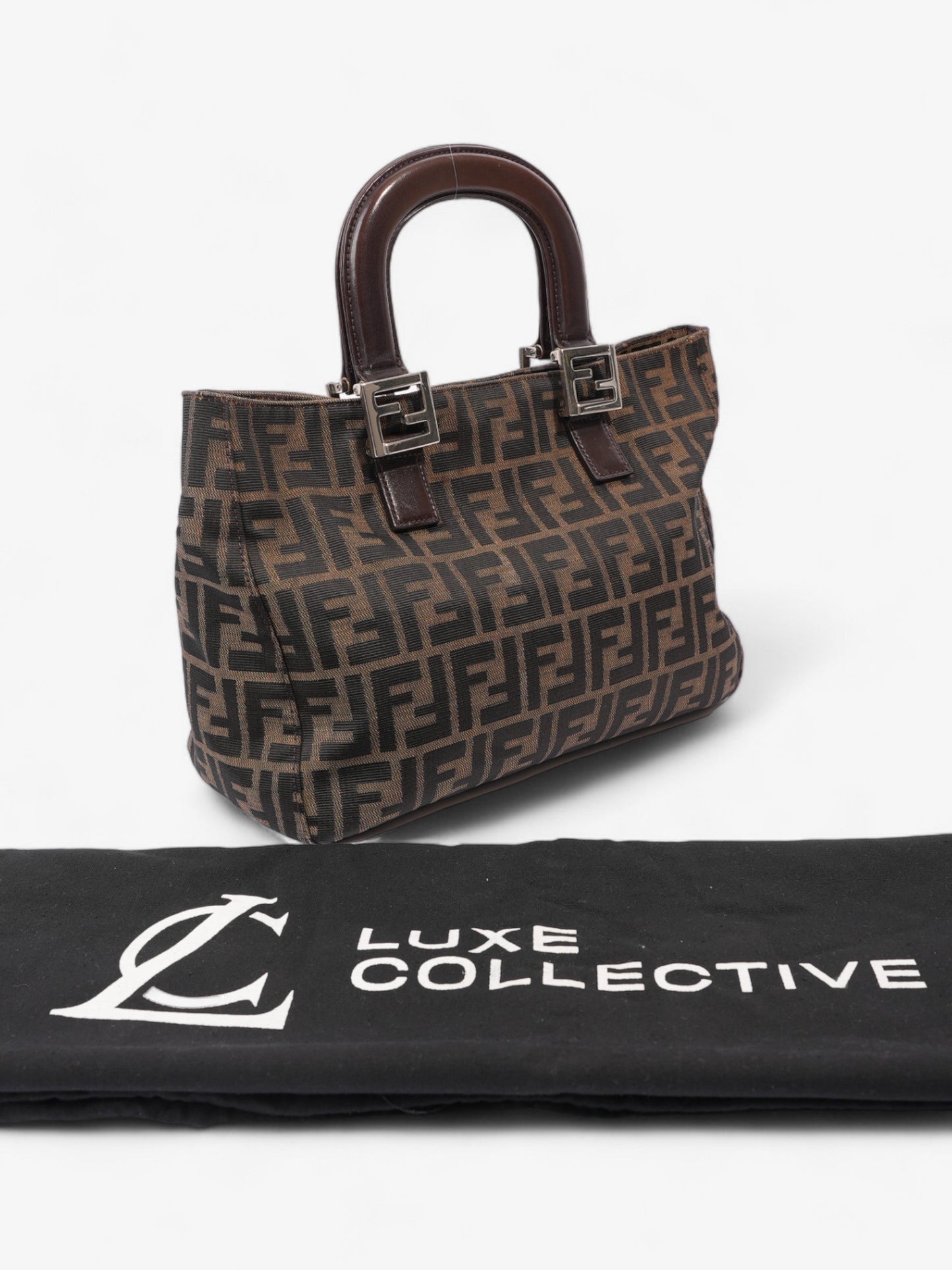 Fendi Zucca Tote Brown Canvas
