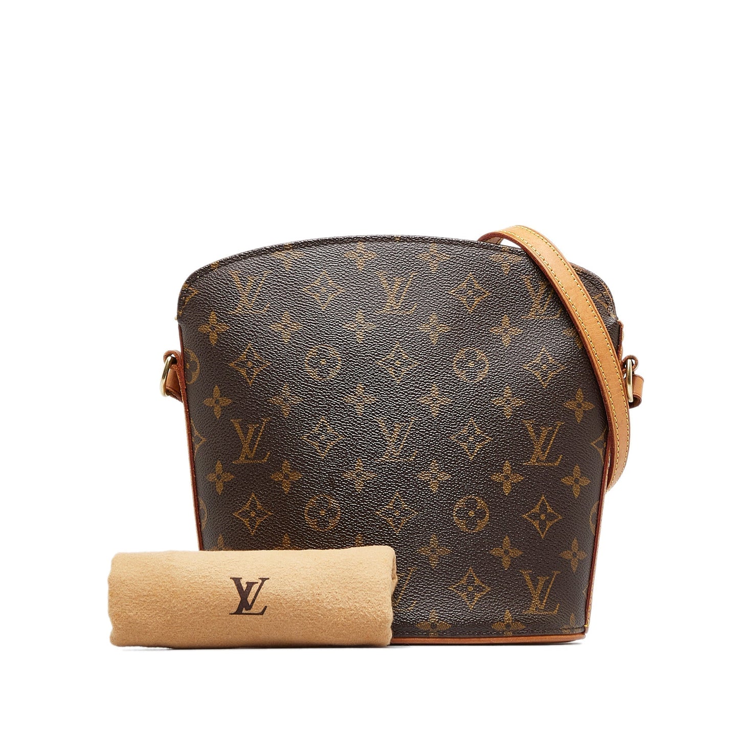 LOUIS VUITTON Monogram Drouot Crossbody Bag