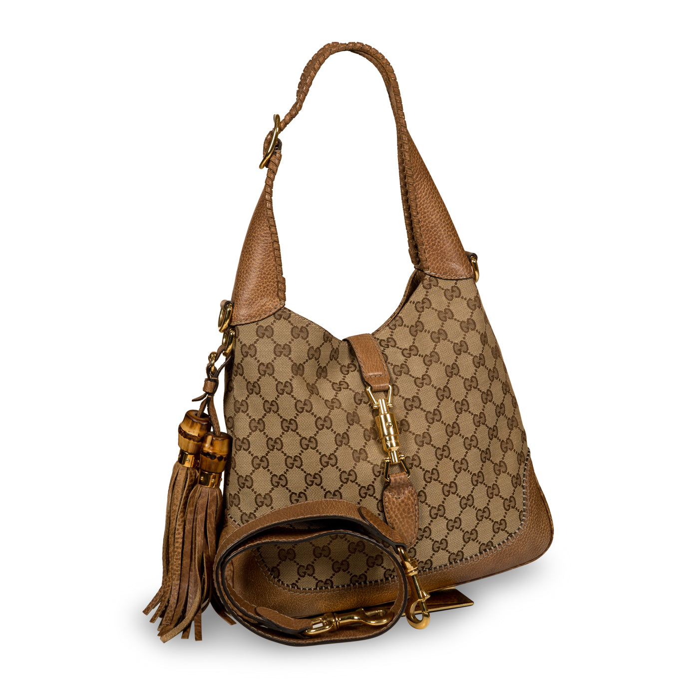 Gucci Jackie Tassel Hobo Bag