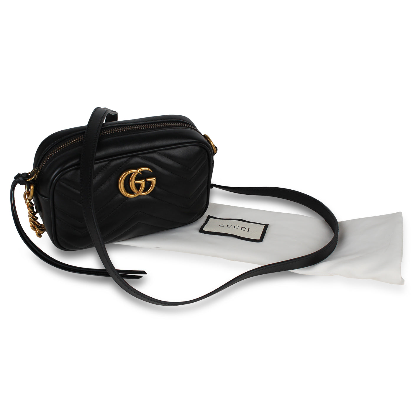 Gucci Mini Marmont - Black