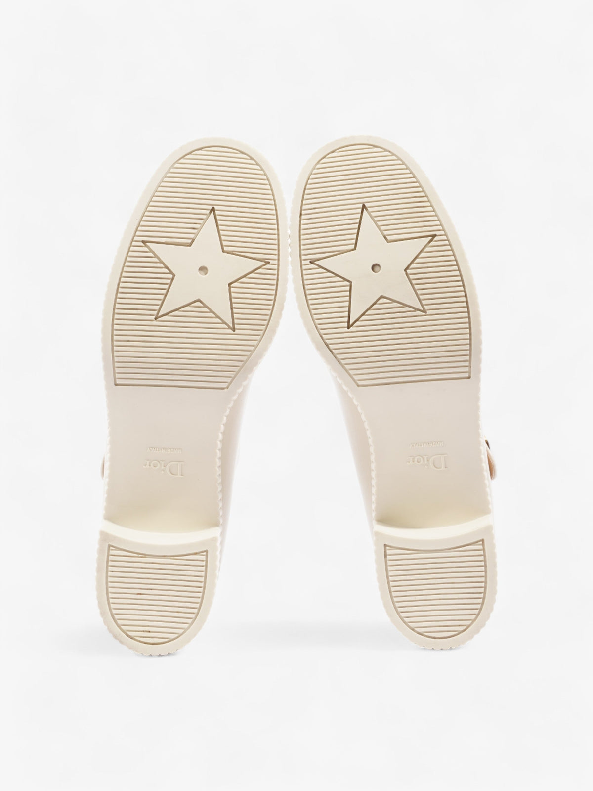 Christian Dior D-Doll Pumps 35mm Cream Leather EU 41 UK 8