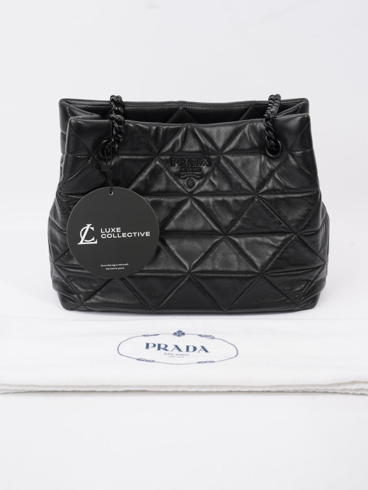 Prada Spectrum Tote Black Nappa Leather