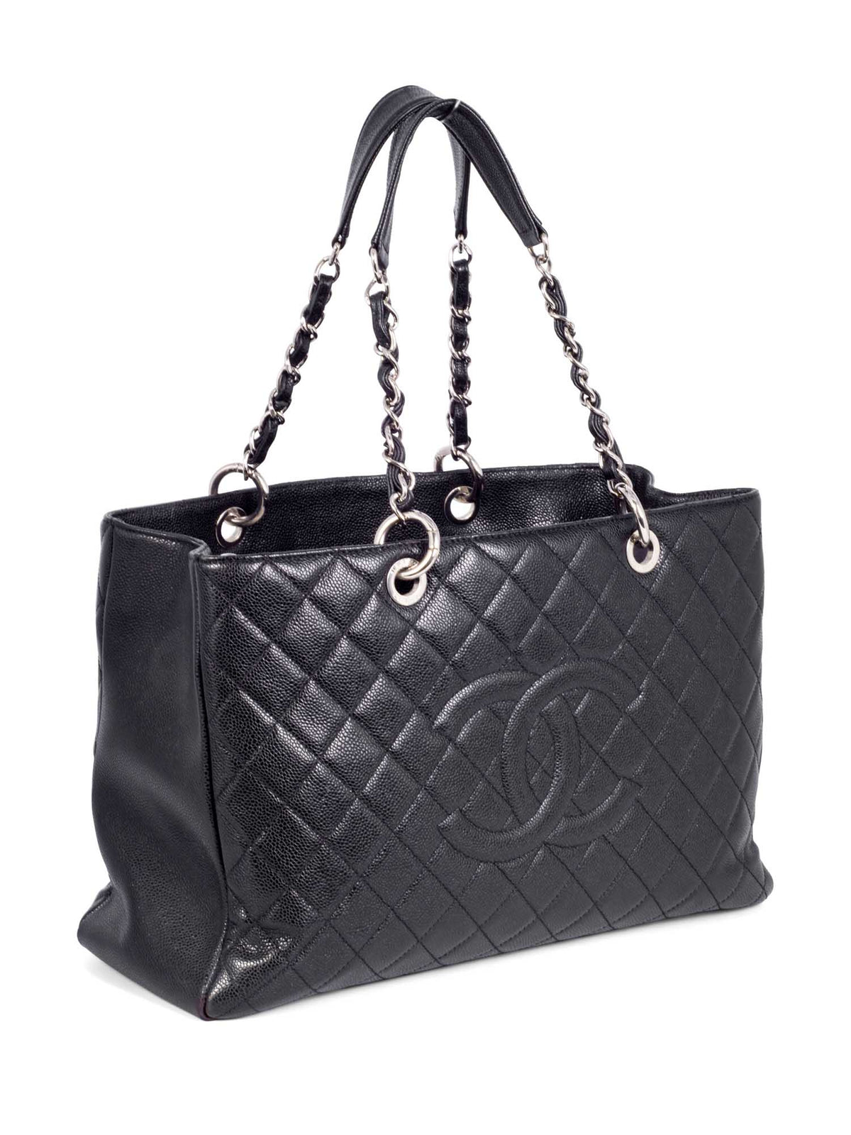 Chanel Caviar Quilted Grand Shopping XL Bag Black