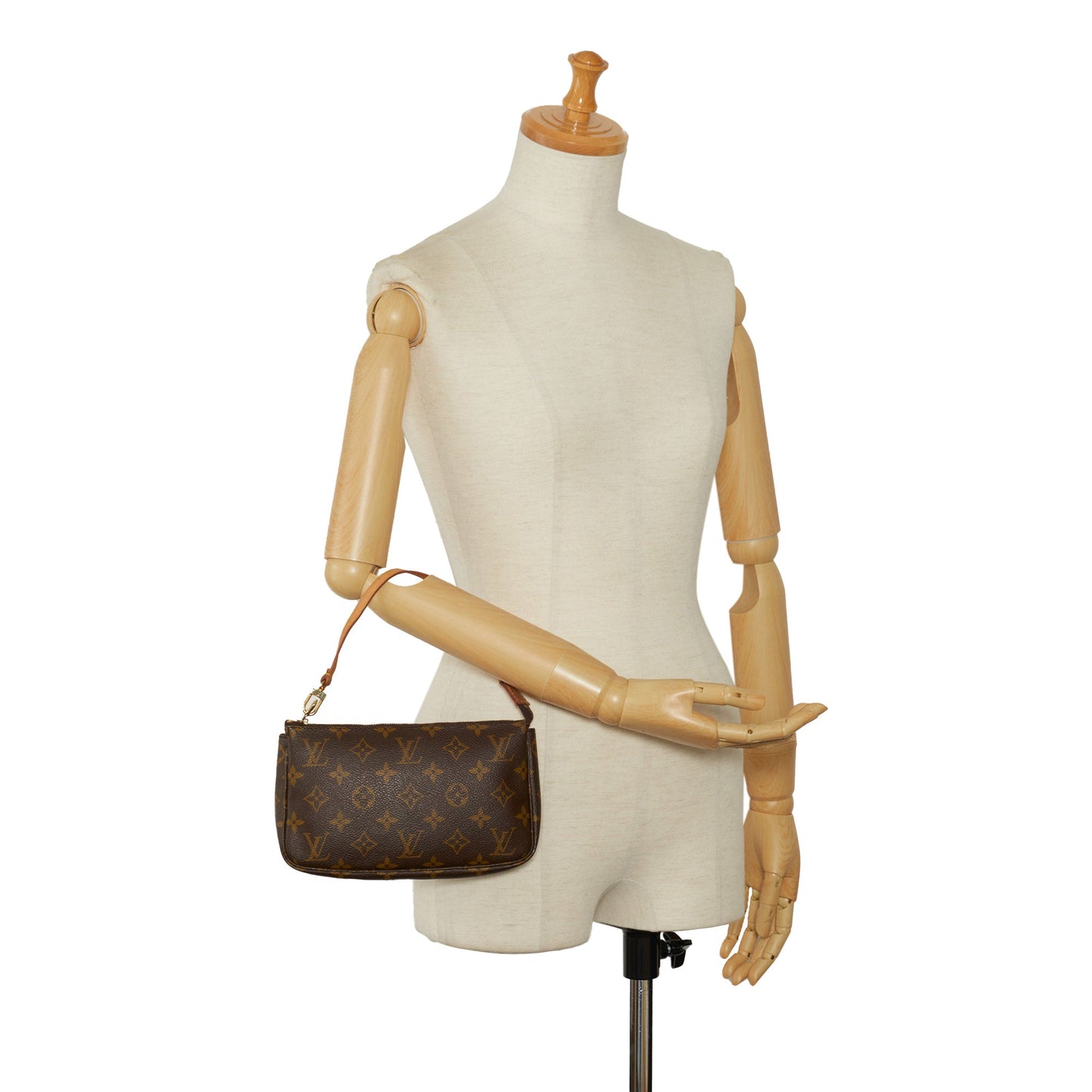 LOUIS VUITTON Monogram Pochette Accessoires Baguette