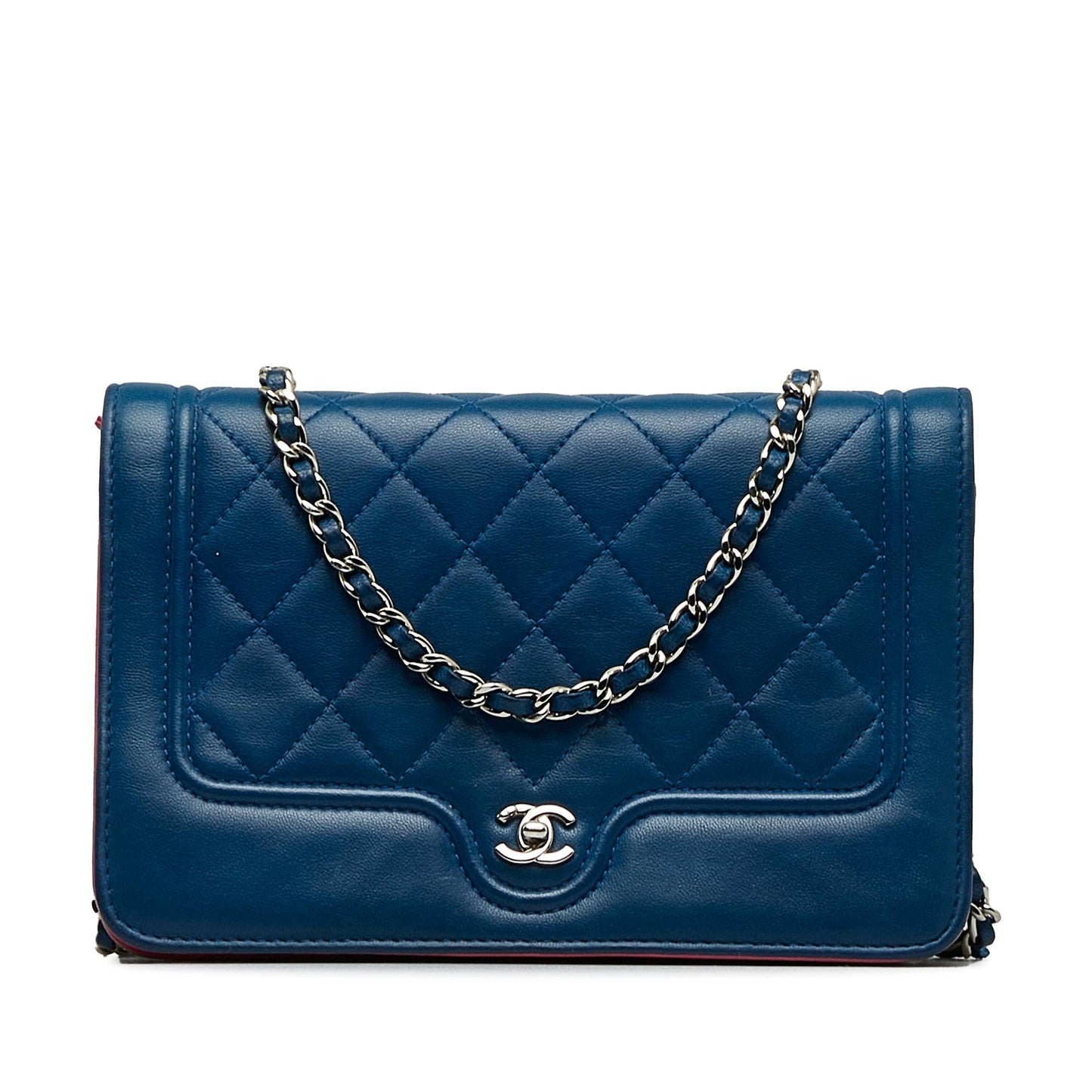 Chanel CC Quilted Lambskin Wallet On Chain (SHG-pNZxlK)