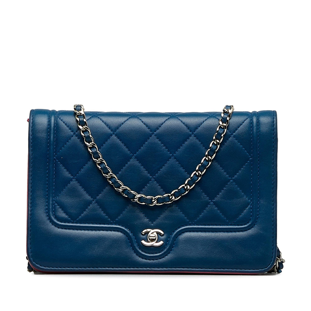 Chanel CC Quilted Lambskin Wallet On Chain (SHG-pNZxlK)