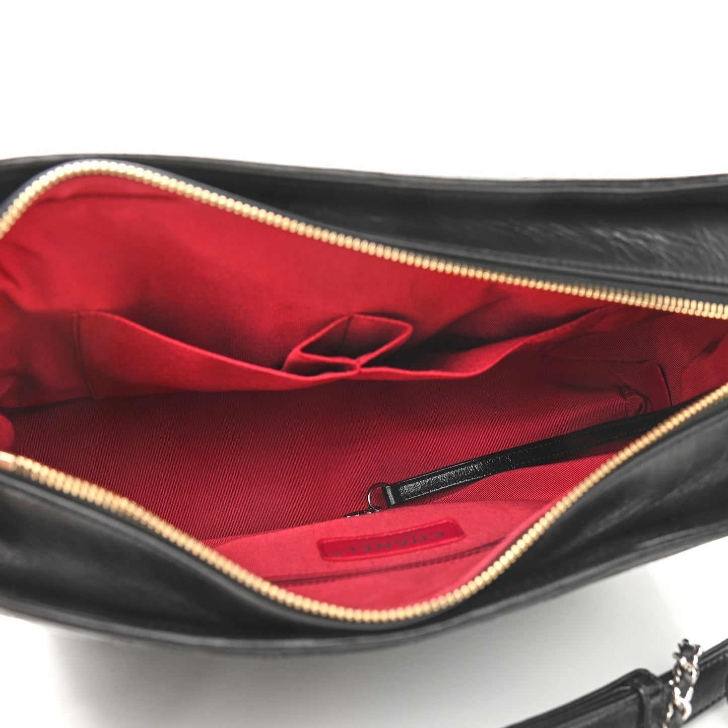 Chanel Medium Leather Black Shoulder Bag 2