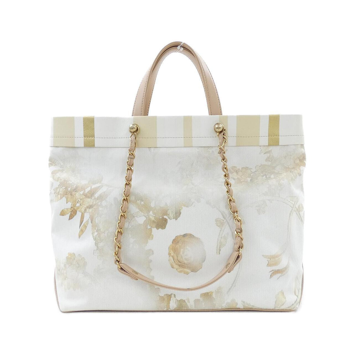 CHANEL CC CAMELLIA TOTE BAG
