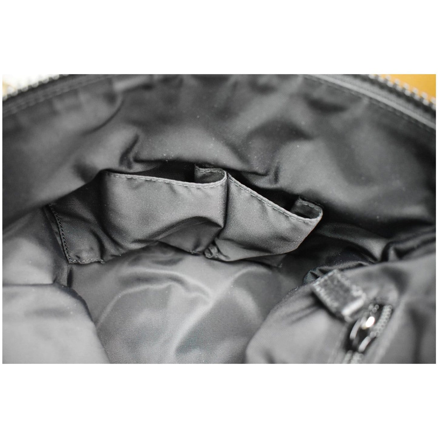 GUCCI GG Monogram Nylon Small Messenger Bag Black 510342
