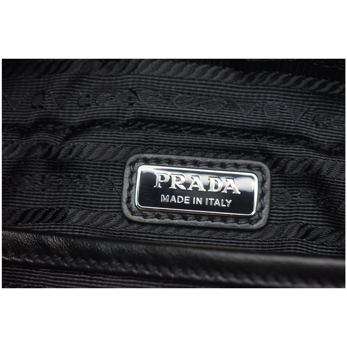 PRADA Re-Edition Nylon Shoulder Bag Black