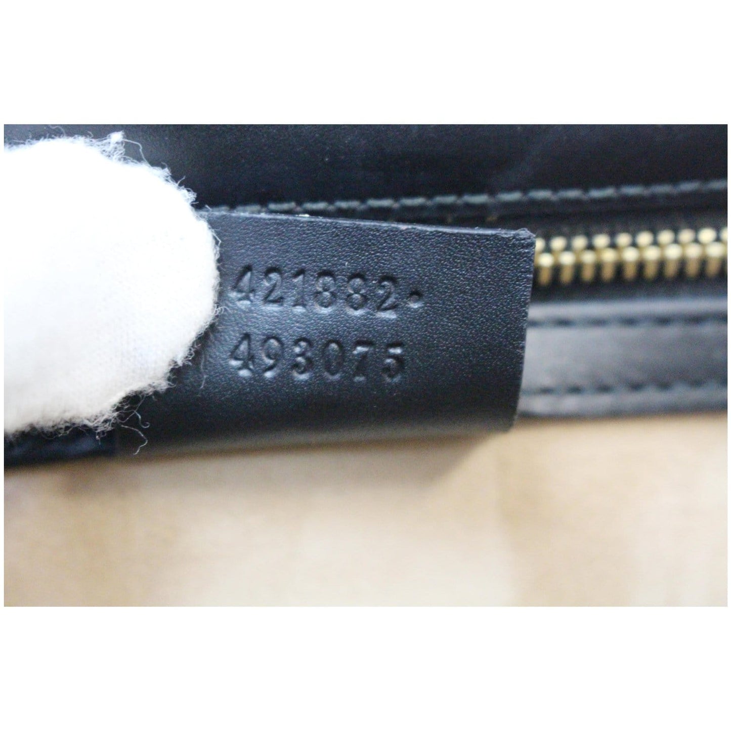 Gucci Sylvie Small Leather Shoulder Bag Black 421882