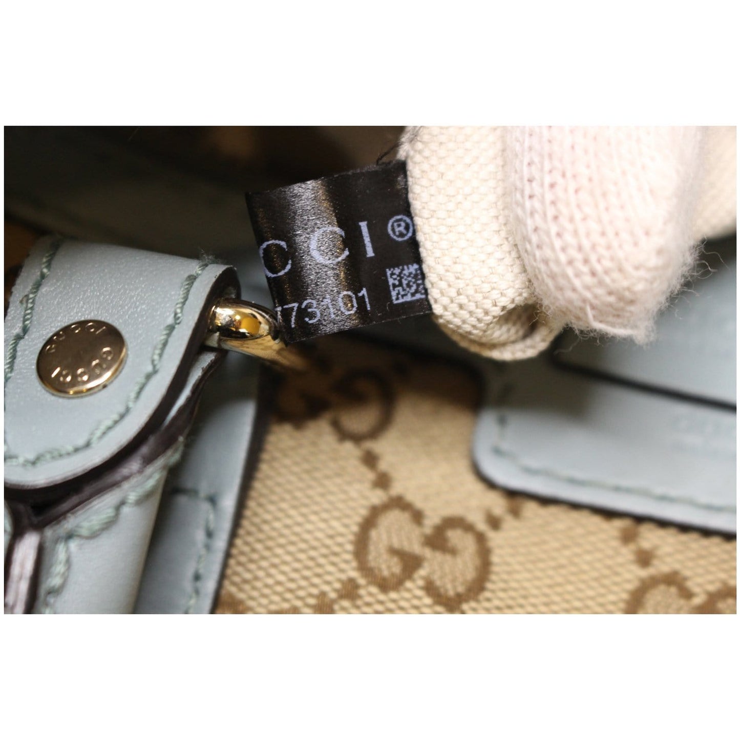 GUCCI Vintage Web Original GG Boston Bag Beige 247205